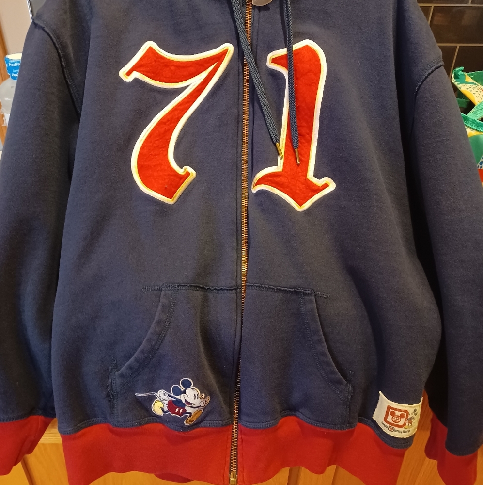 Disney xl zip up sweatshirt